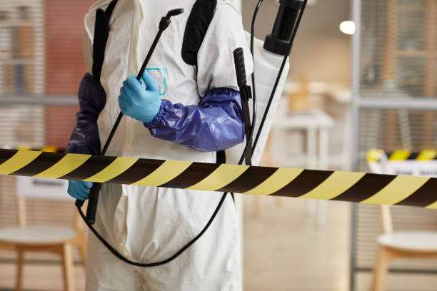 Professional Biohazard technician working in Agua Dulce, CA